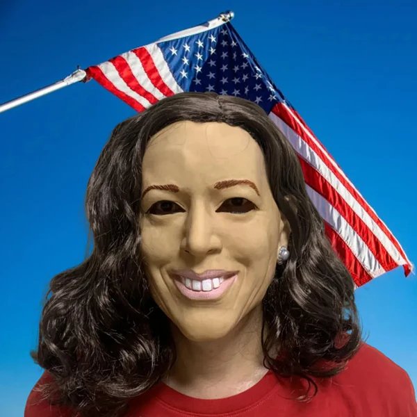 Kamala Harris Halloween funny mask