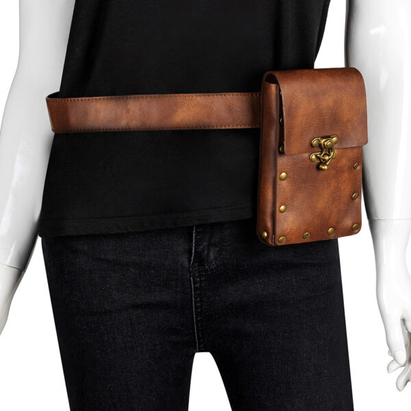 Punk Style Mini Waist Bag