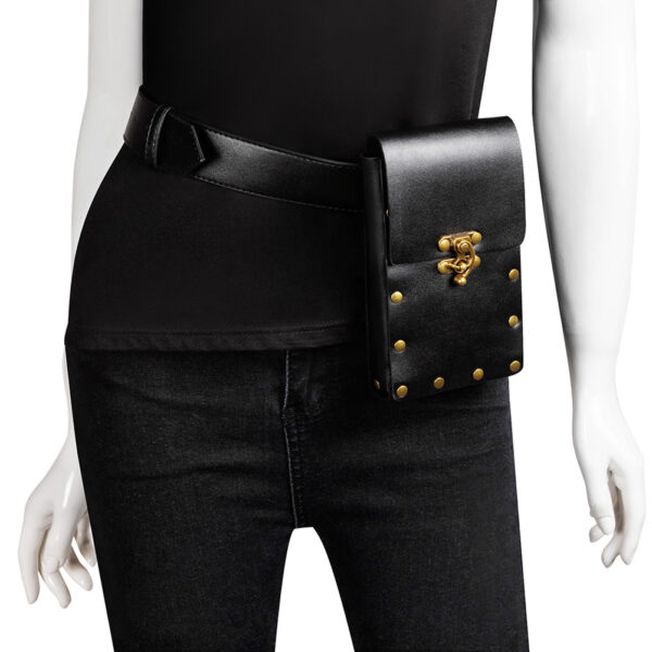 Punk Style Mini Waist Bag